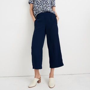 MADEWELL Wide Leg Crop Pull on pant